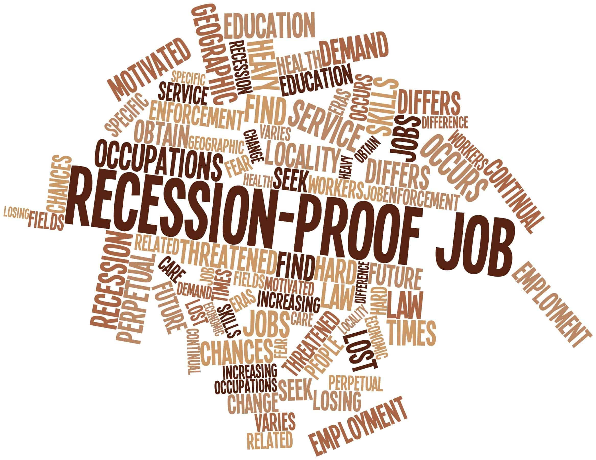 Recession proof jobs