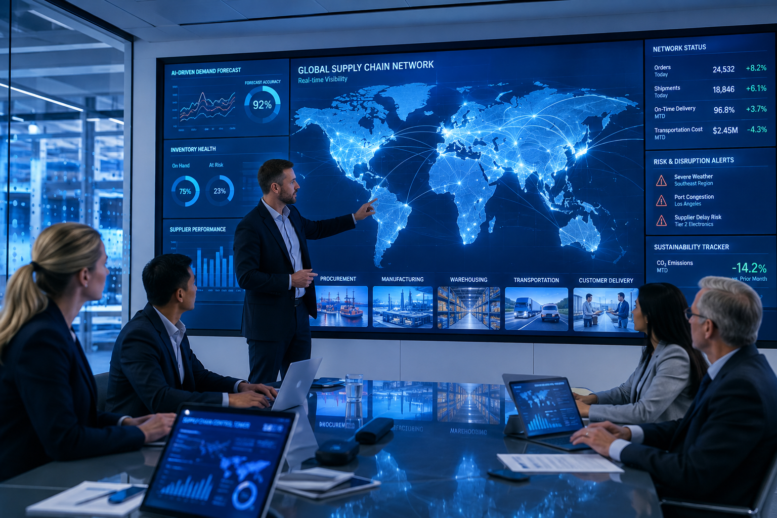 The best supply chain leaders can manage change in a highly disrupted and volatile landscape.