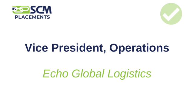 echo global logistic, VP of Operations