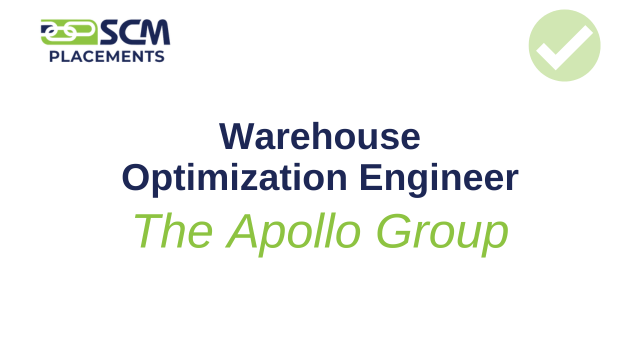 Warehouse Optimization Engineer
