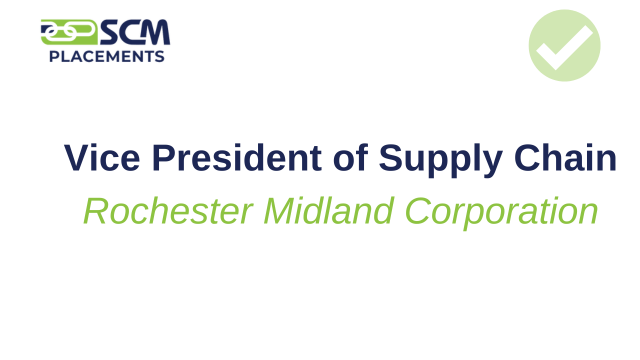 VP of Supply Chain Rochester Midland Corporation