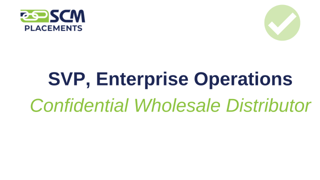 SVP Enterprise Operations, wholesale distribution