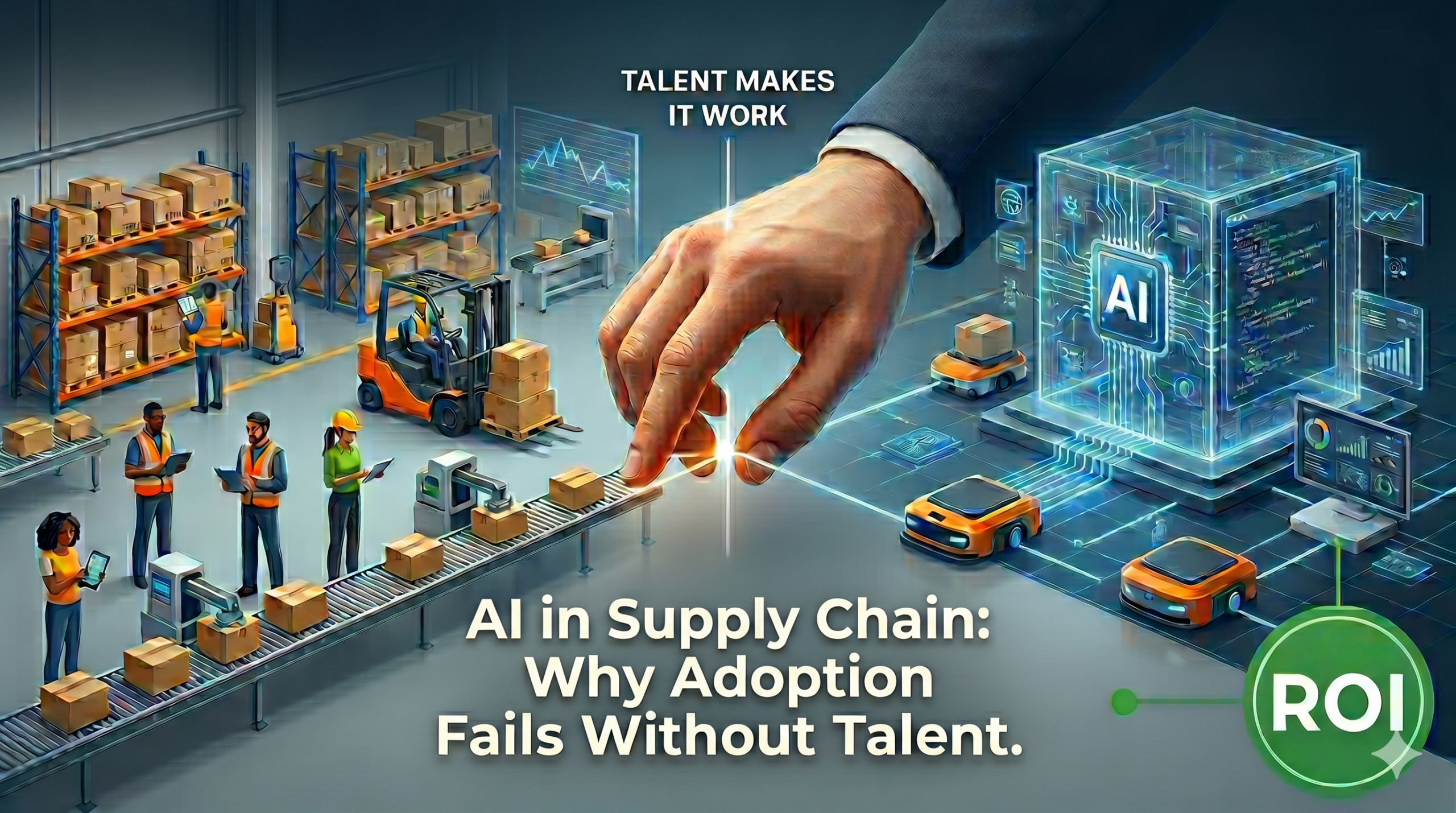 supply chain talent vs. technology ROI
