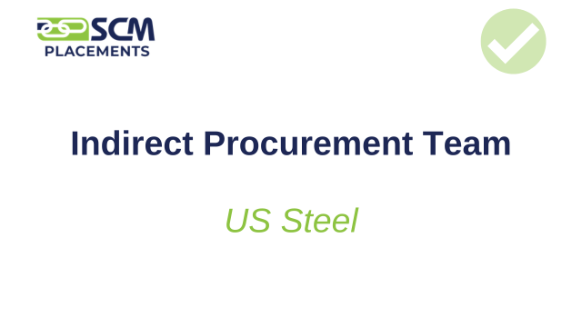 US Steel Indirect Procurement Placements