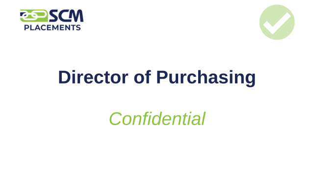 Director of Purchasing for PE backed firm