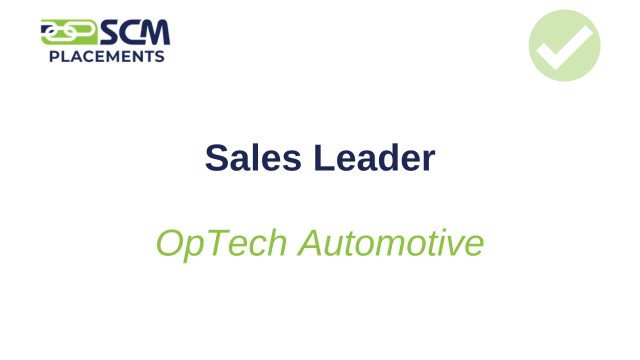 Sales leader at OpTech Automotive