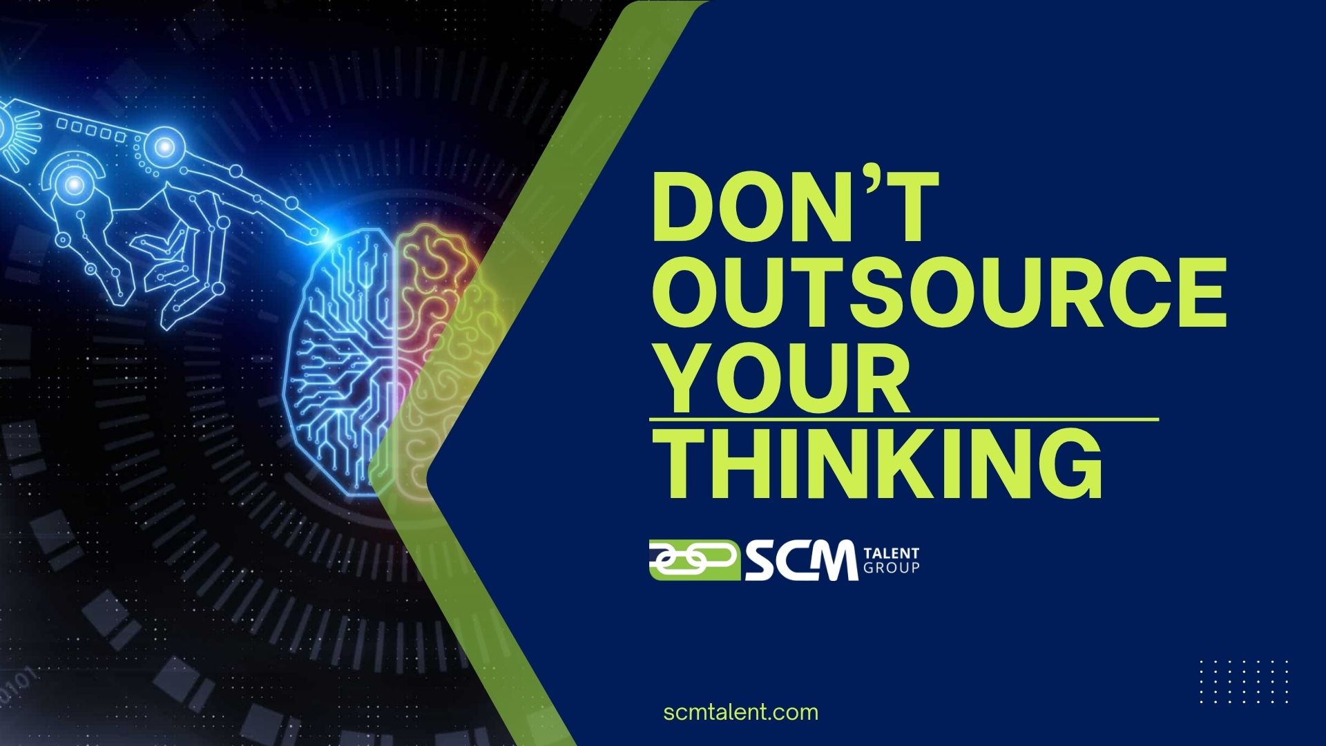 Don't Outsource Your Thinking to AI