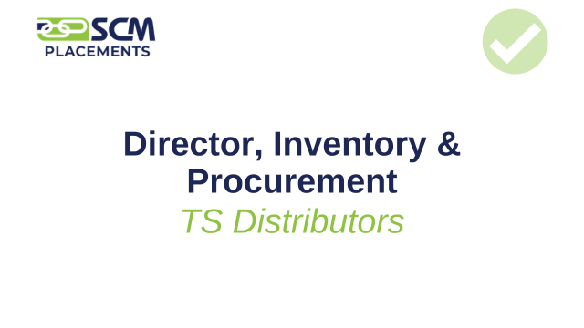SCM Talent Group placed a Director, Inventory & Procurement with TS Distributors